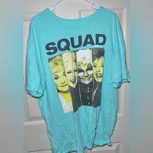 Classic The Golden Girls Women’s Squad‎ Celadon Teal Size Graphic T-shirt 2x